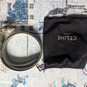 Celine authentic Gray color women's belt